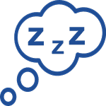 Loud snoring - sign of sleep apnea