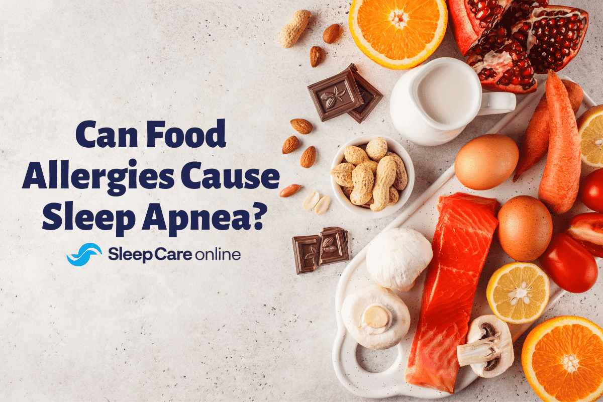 can food allergies cause sleep apnea?
