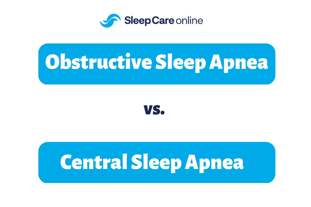 Obstructive Sleep Apnea Vs Central Sleep Apnea: Differences And Treatments  - Sleep Care Online